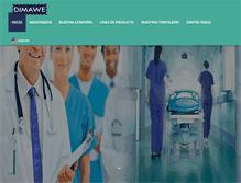 Tablet Screenshot of dimawe.com